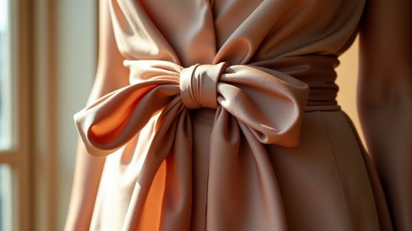 Adoptez la ceinture à nouer pour un style élégant et tendance